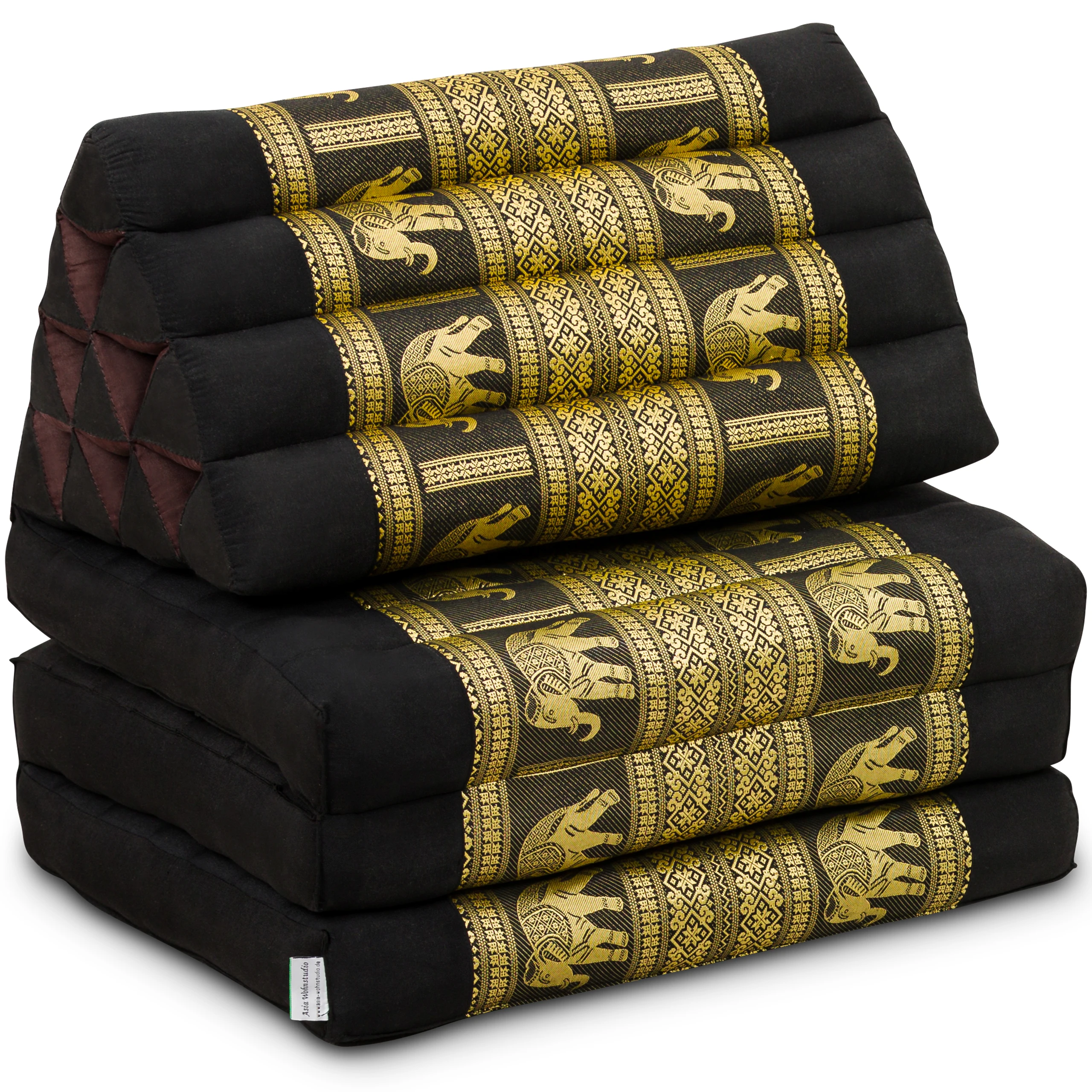 Cojín tailandés de kapok 3 cuerpos, Deluxe