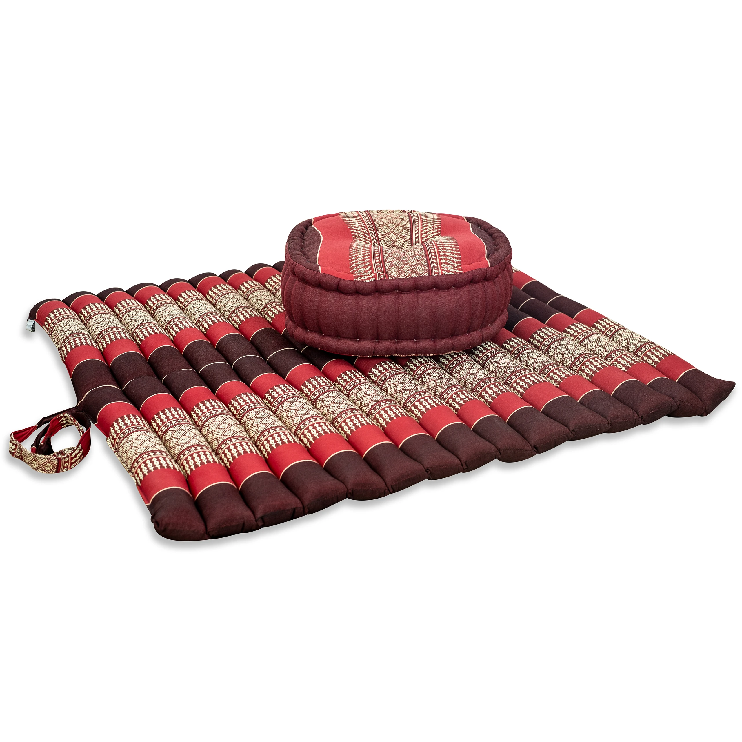 Juego de cojines de kapok para meditación XL