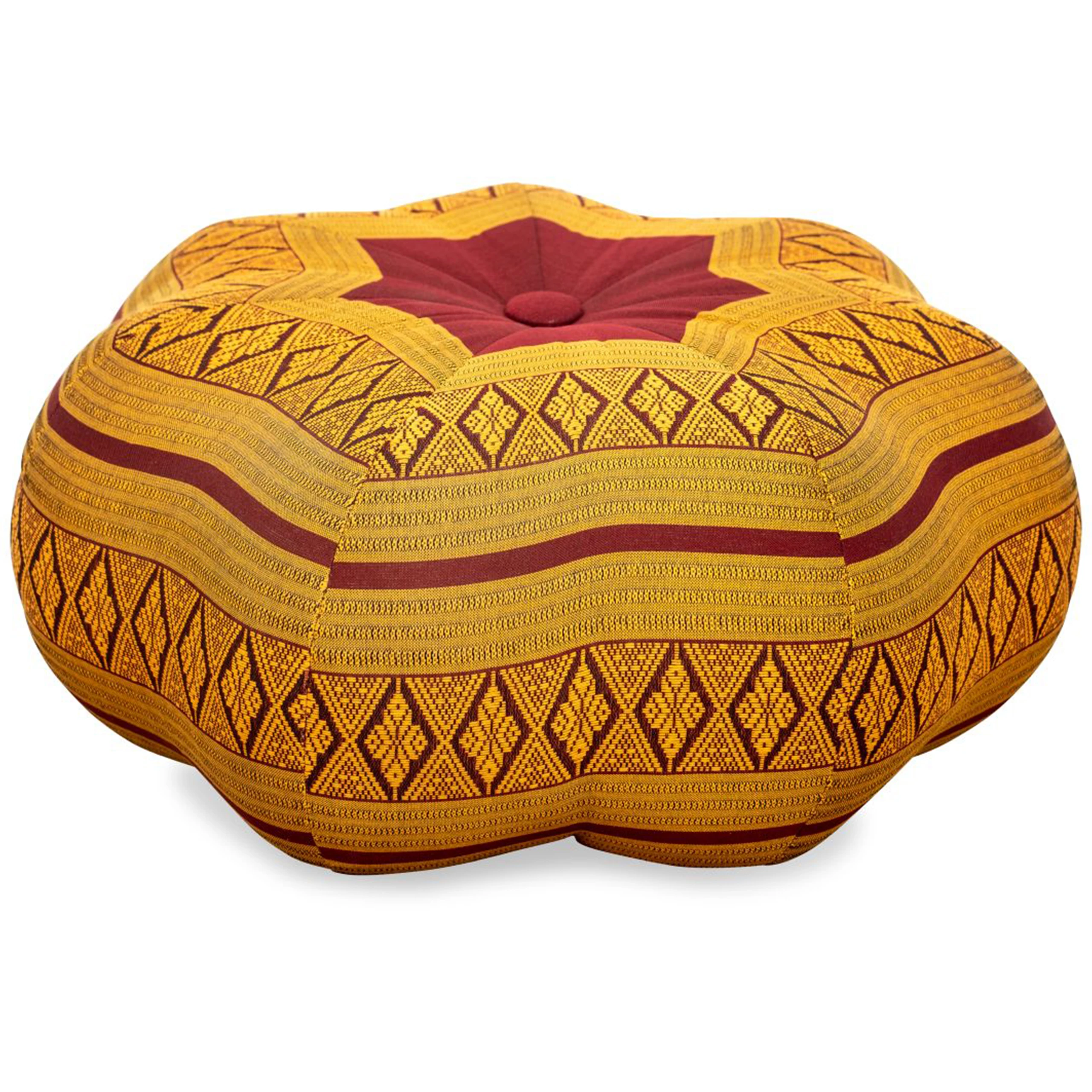 Zafú estrellado de kapok grande