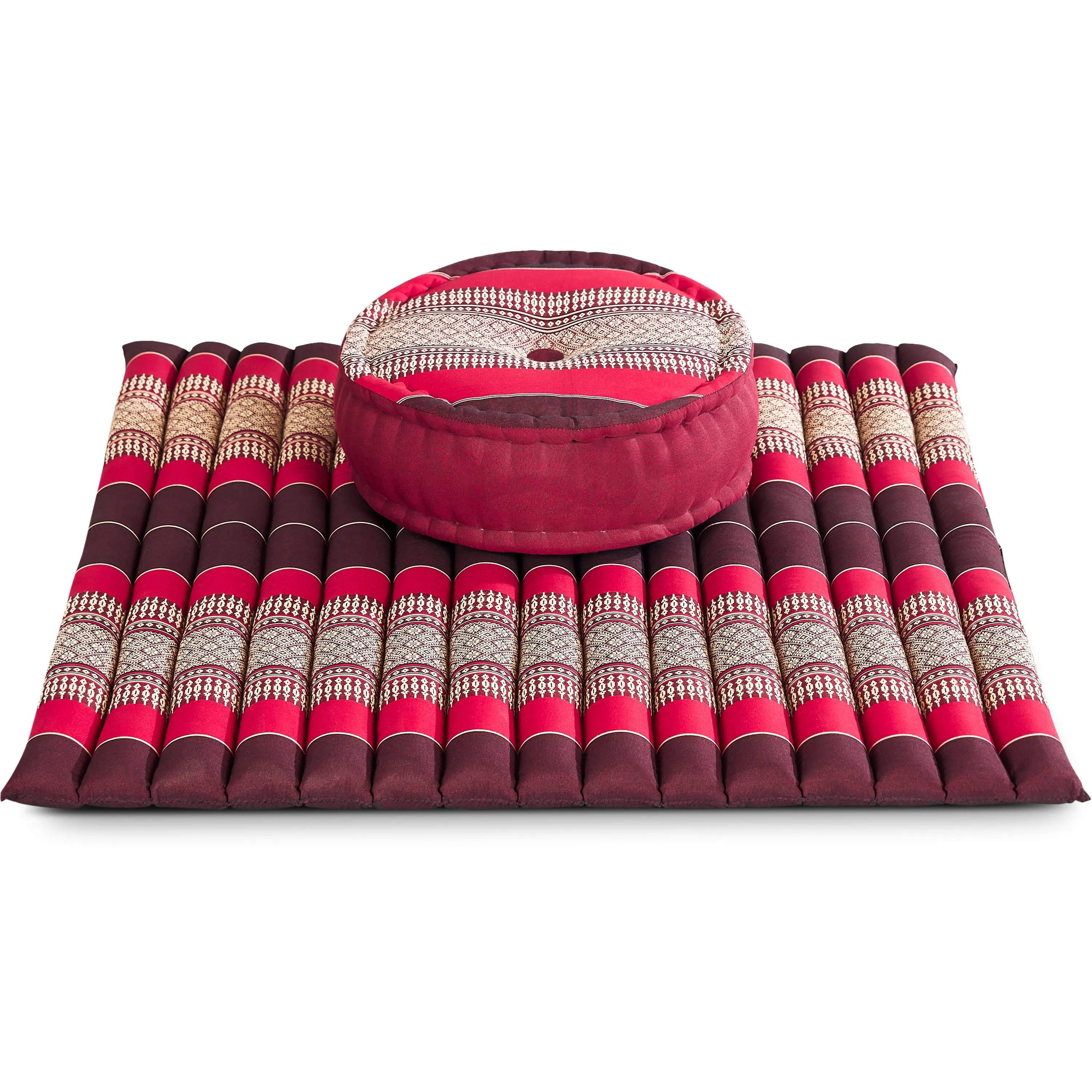 Juego de cojines de kapok para meditación XL