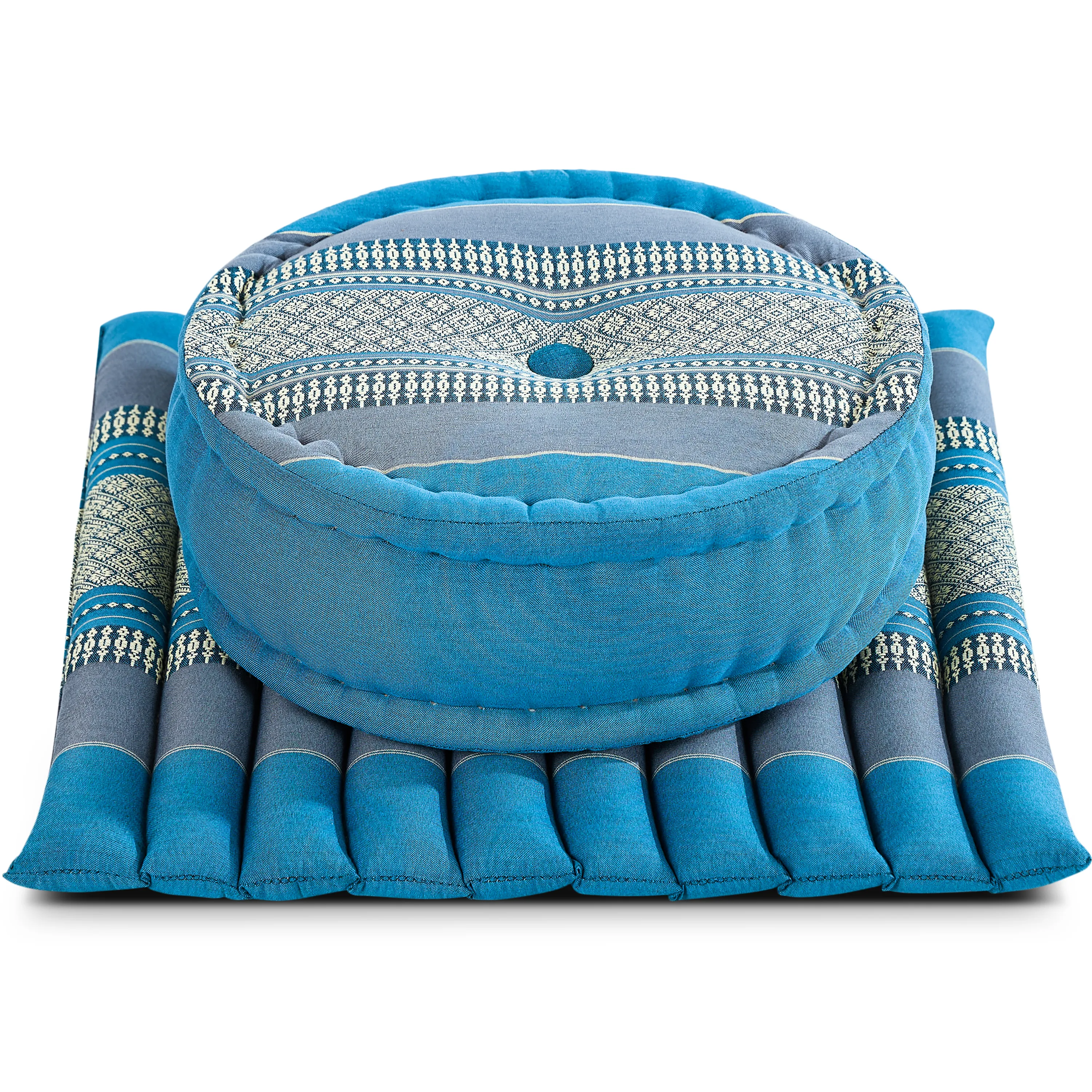 Juego de cojines de kapok para meditación L
