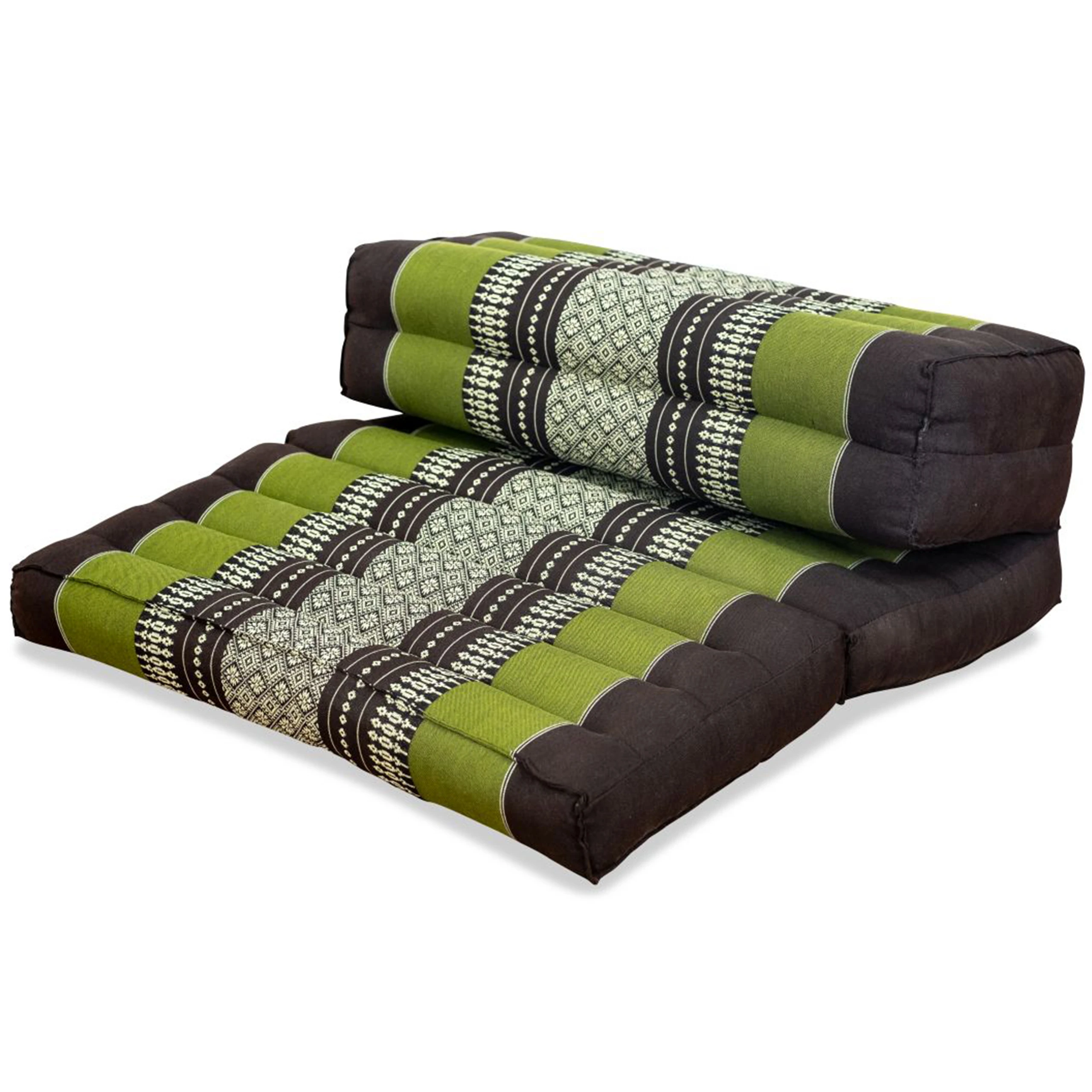 Cojín rectangular plegable de kapok