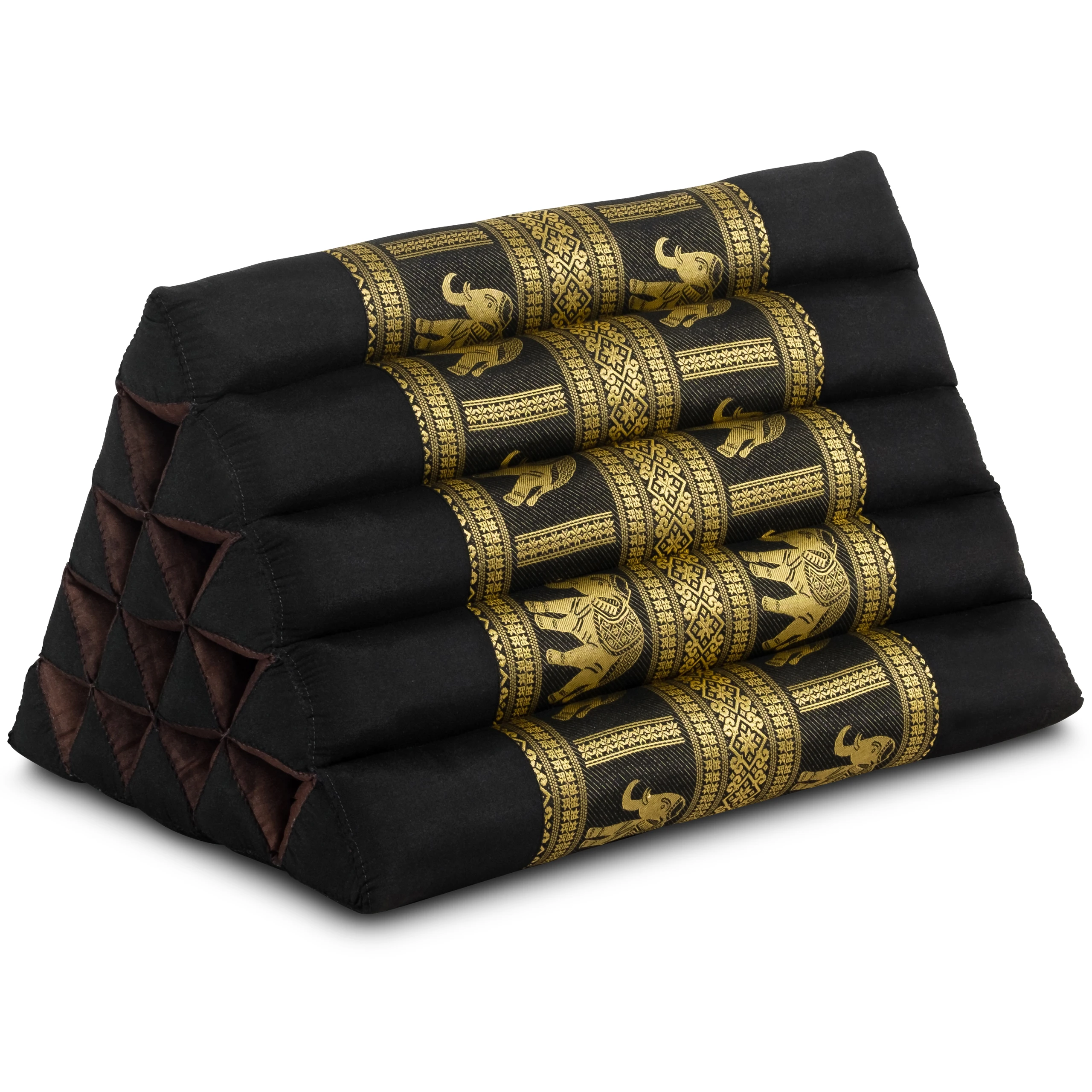 Cojín triangular alto de kapok, Deluxe