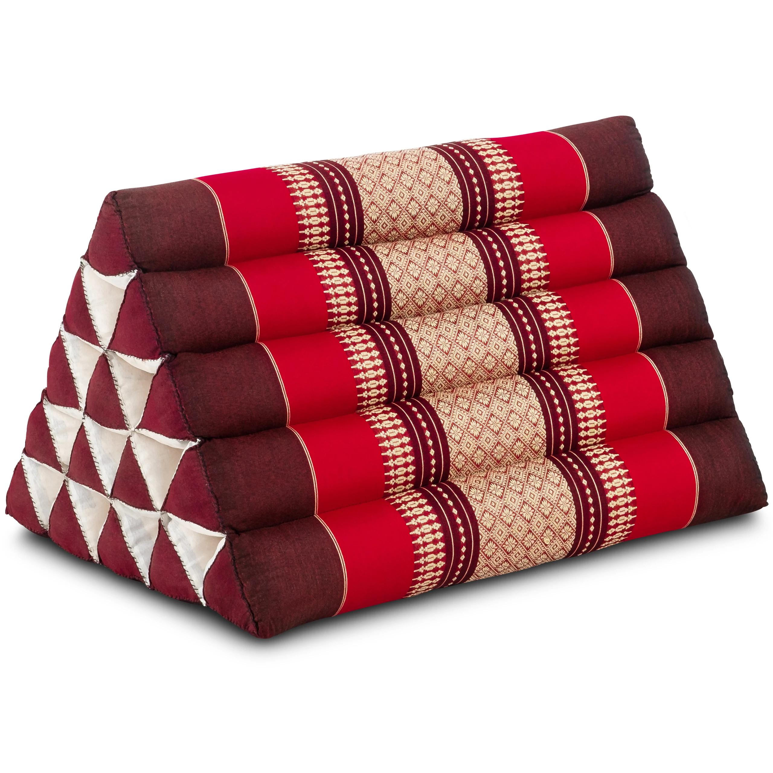 Cojín triangular alto de kapok, Classic