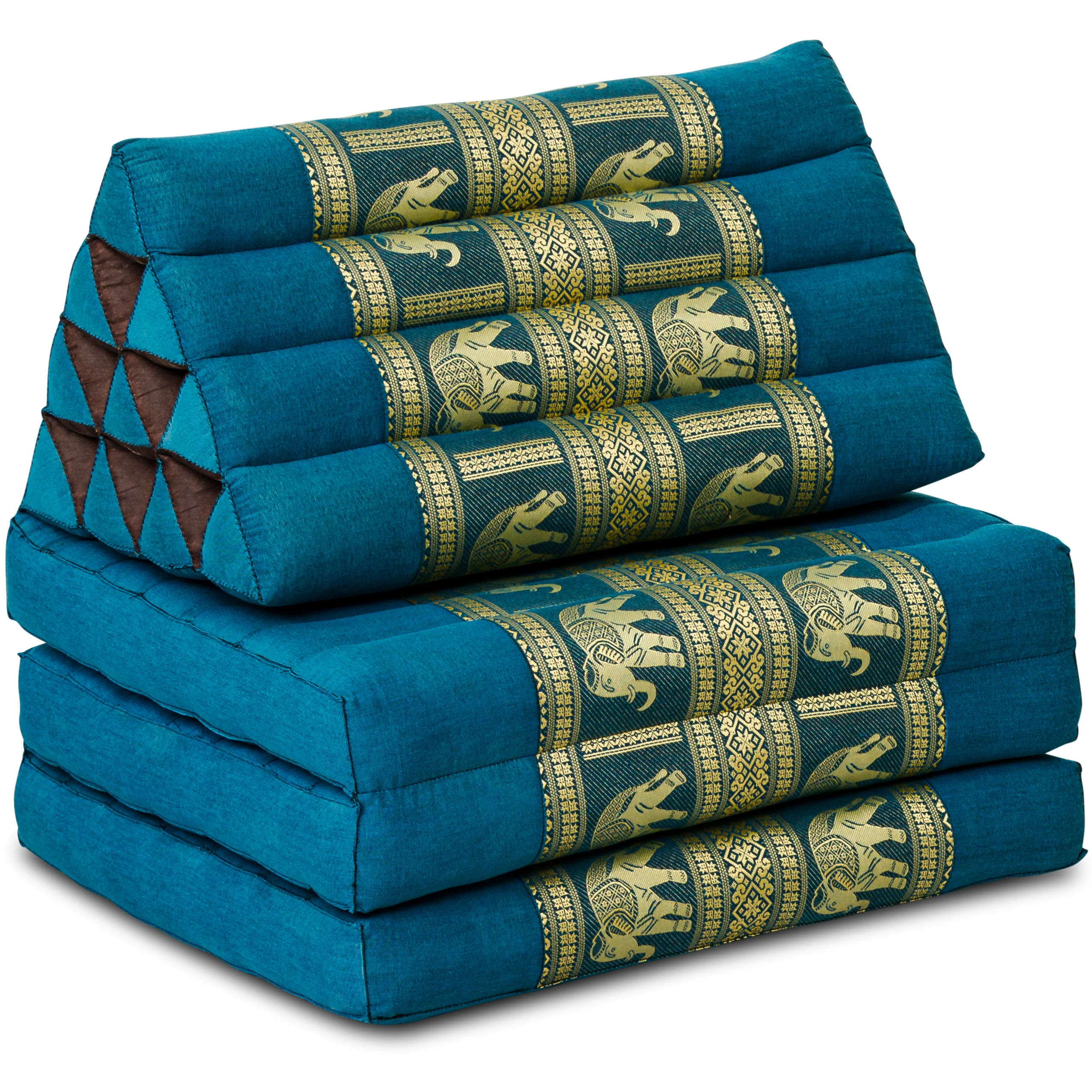 Cojín tailandés de kapok 3 cuerpos, Deluxe