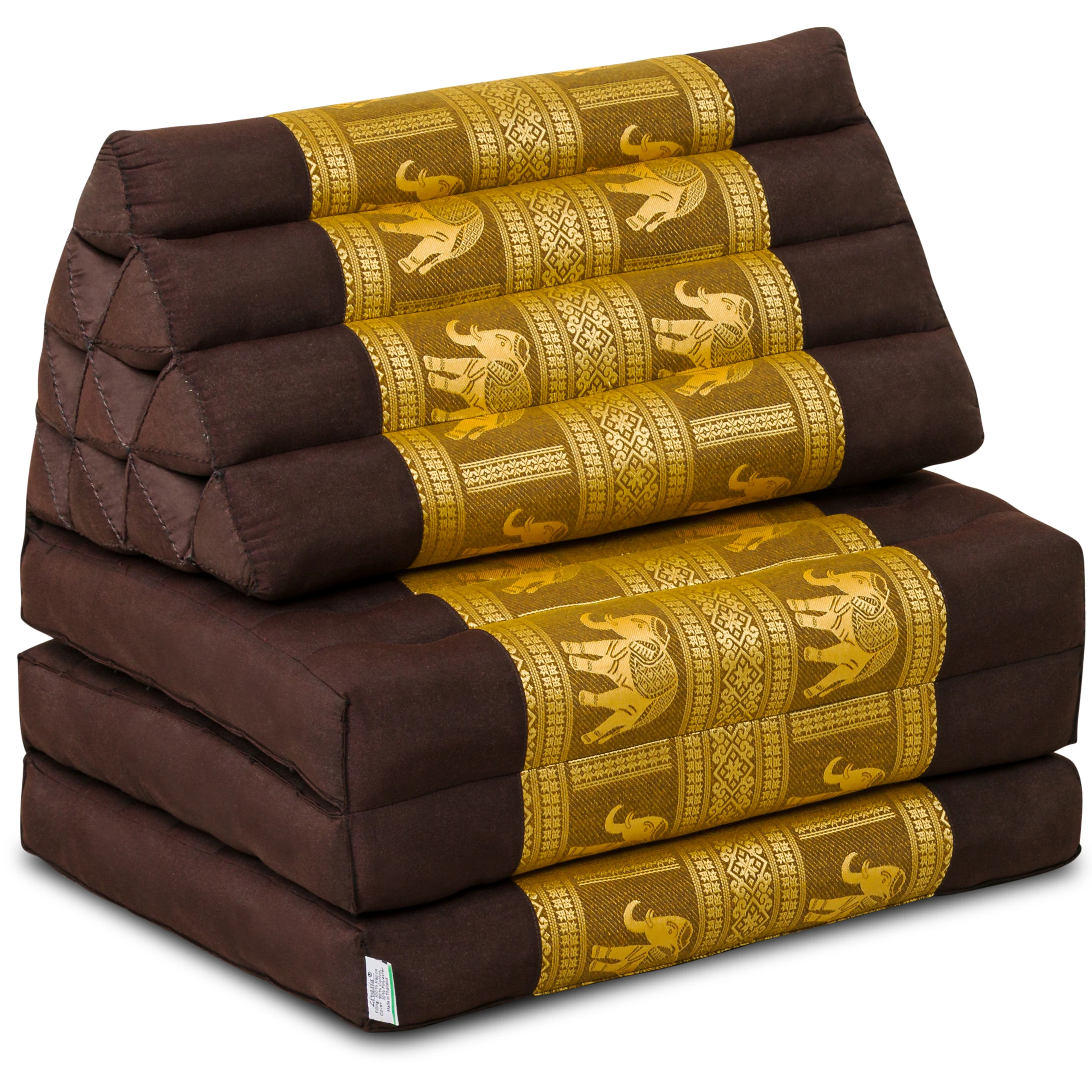 Cojín tailandés de kapok 3 cuerpos, Deluxe