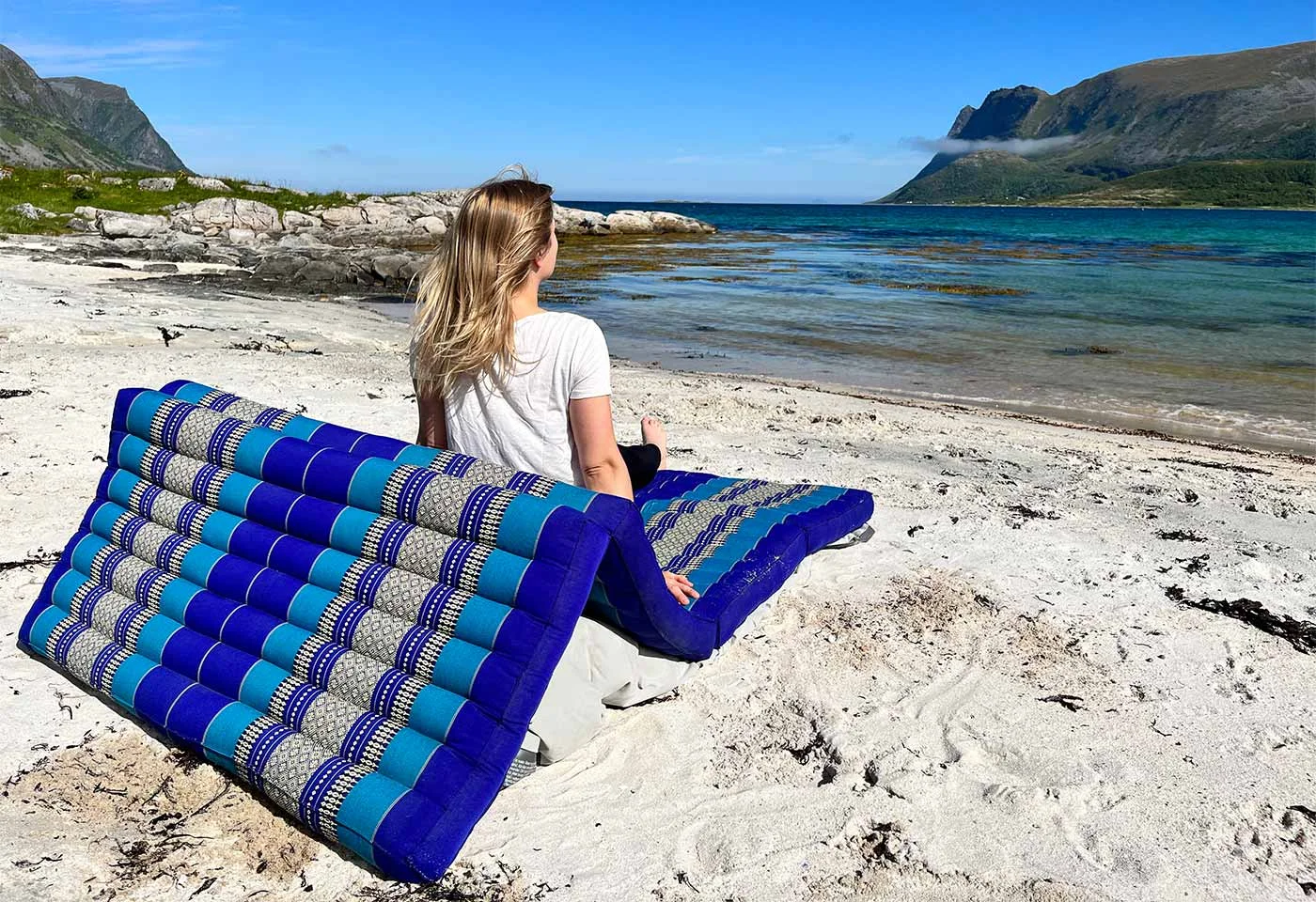 Un viaje al mar con tu colchón plegable