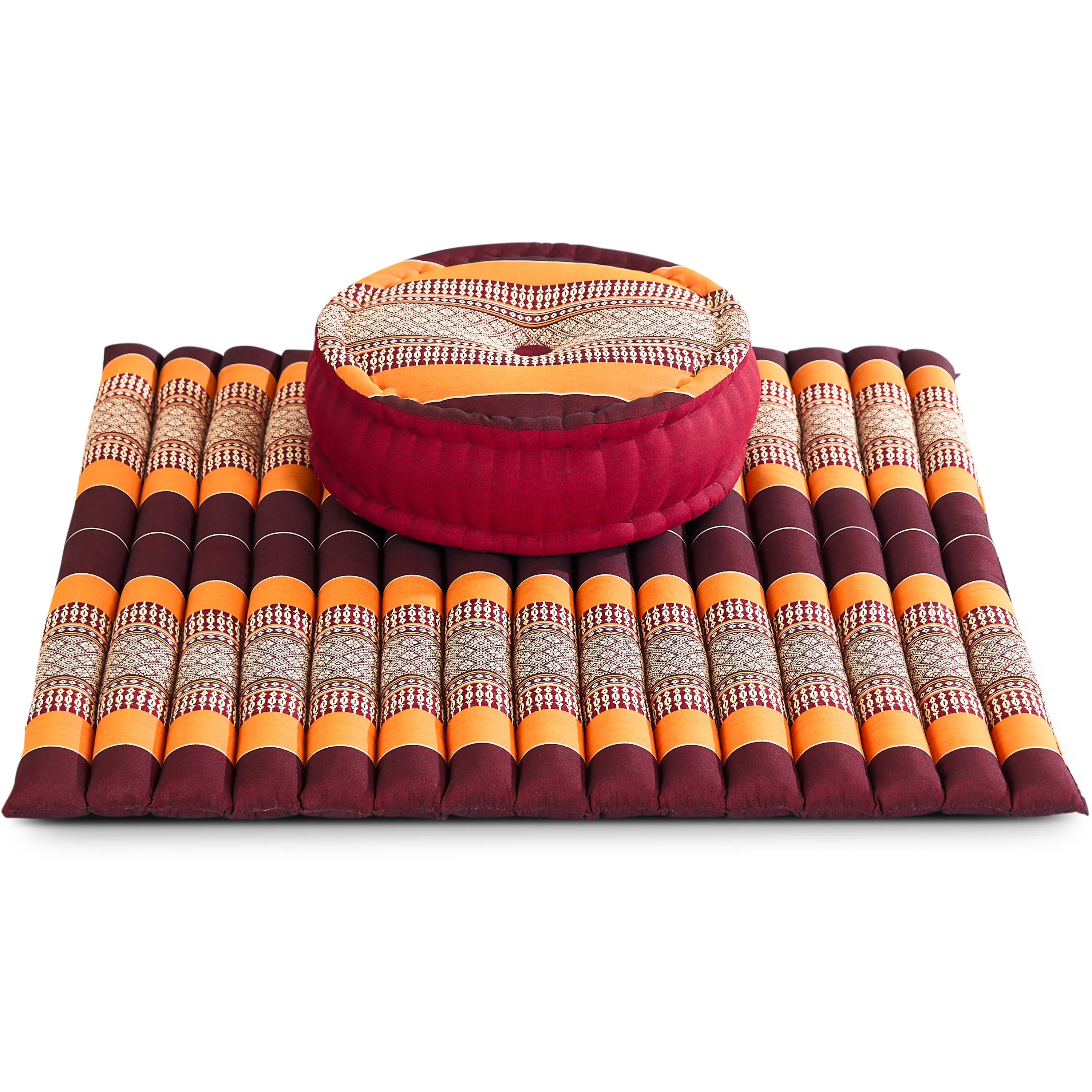 Juego de cojines de kapok para meditación XL
