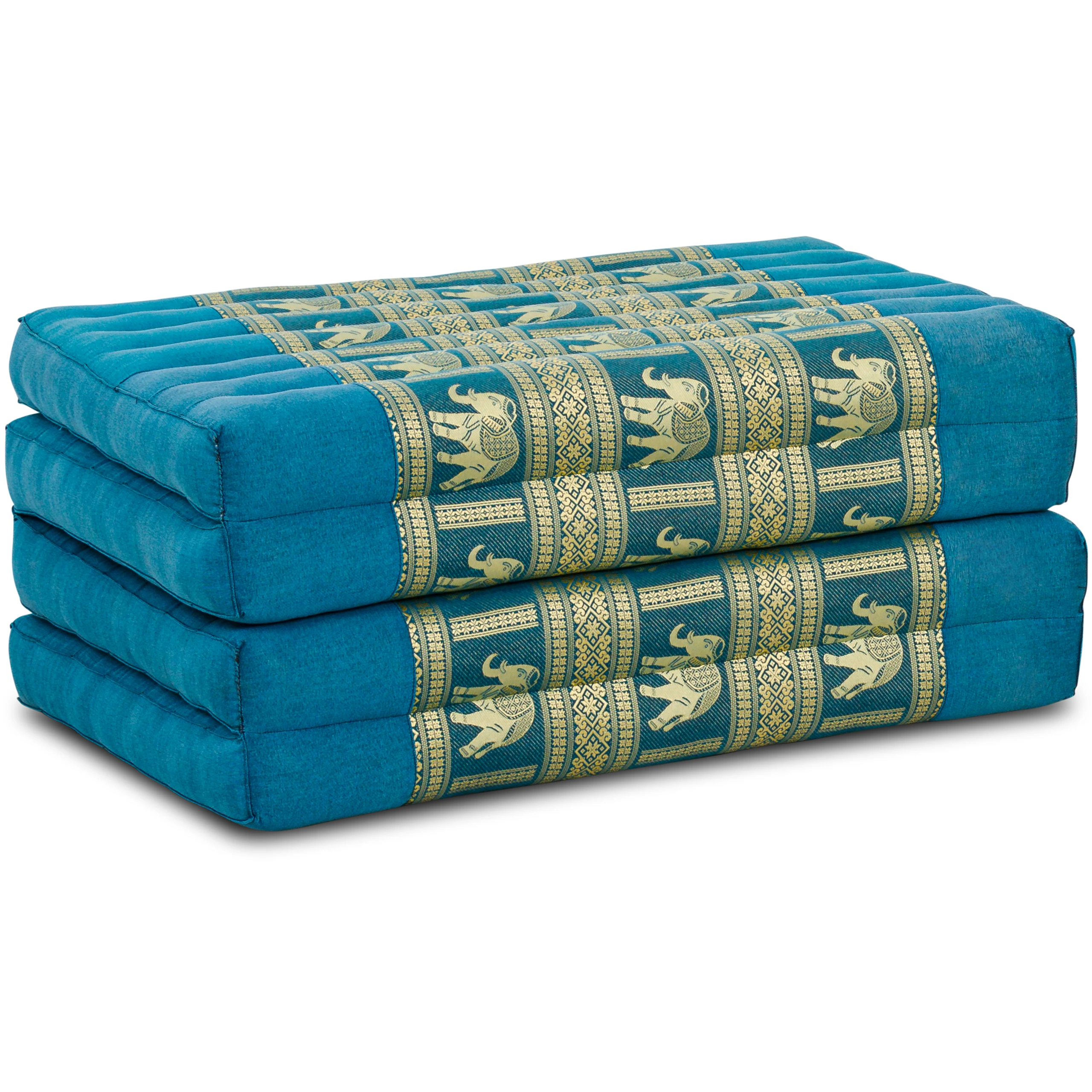 Colchoneta plegable de kapok, ancho 80 cm, Deluxe