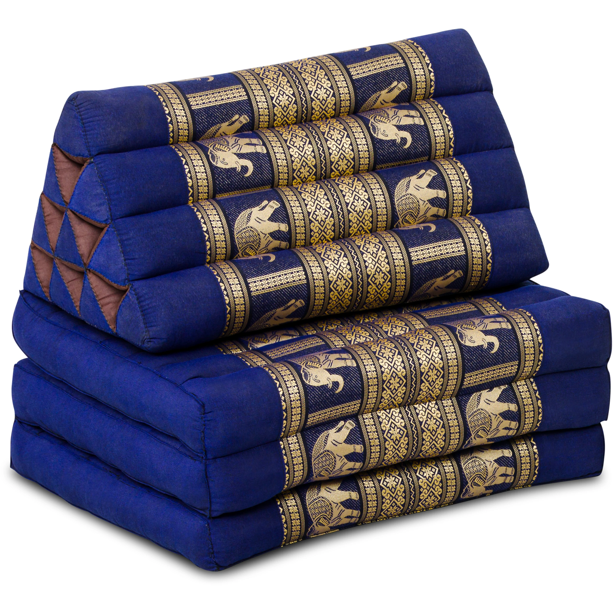 Cojín tailandés de kapok 3 cuerpos, Deluxe