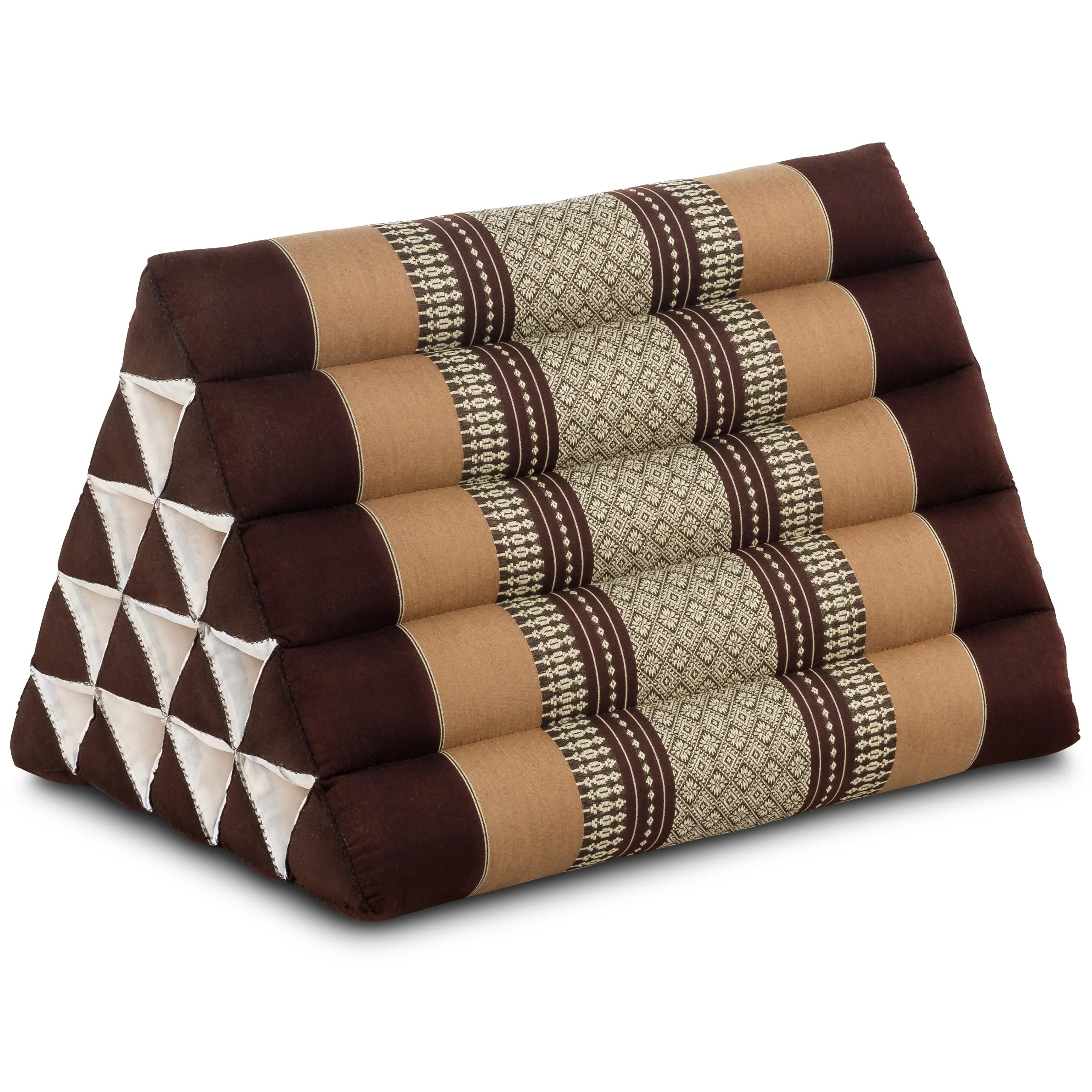 Cojín triangular alto de kapok, Classic