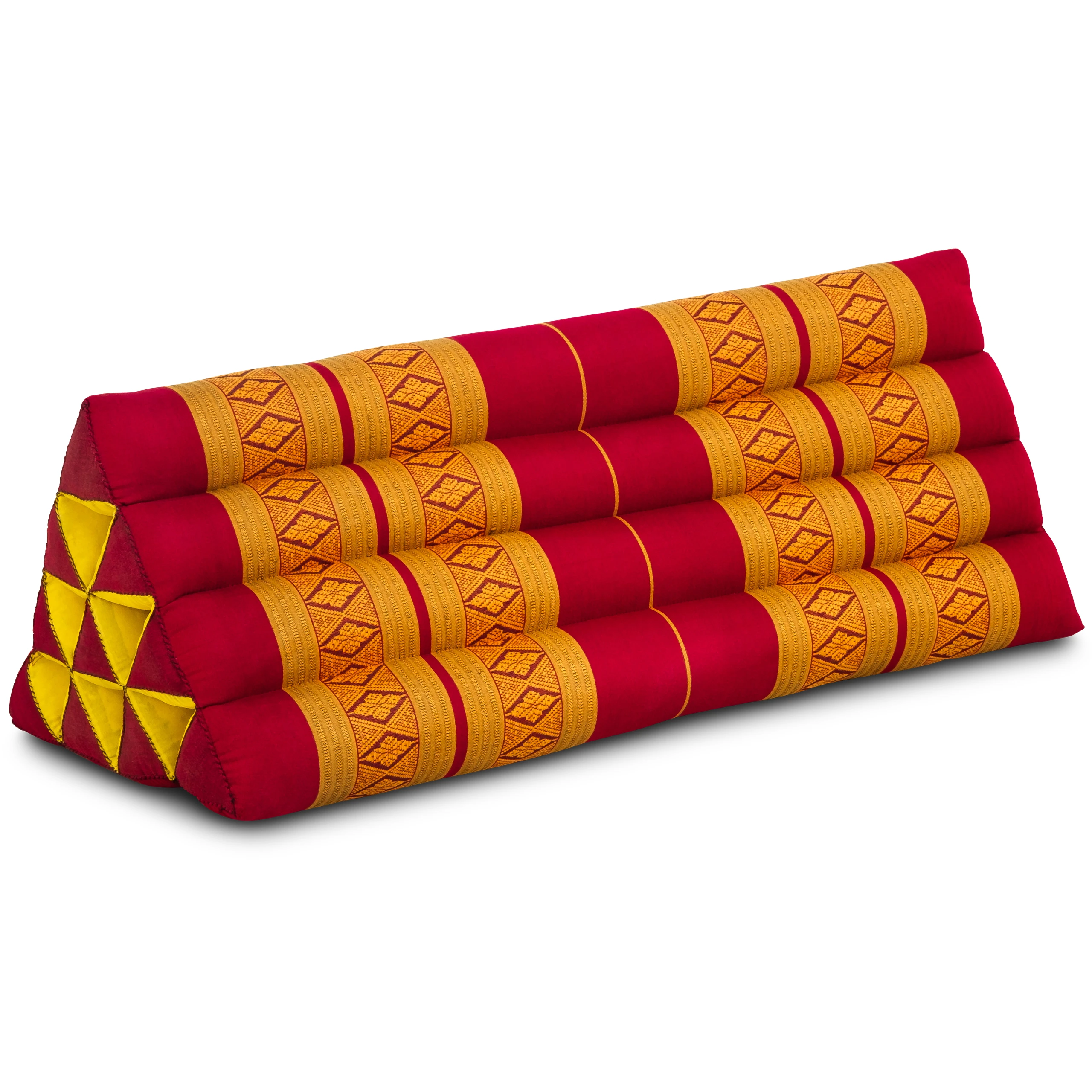 Cojín triangular ancho de kapok